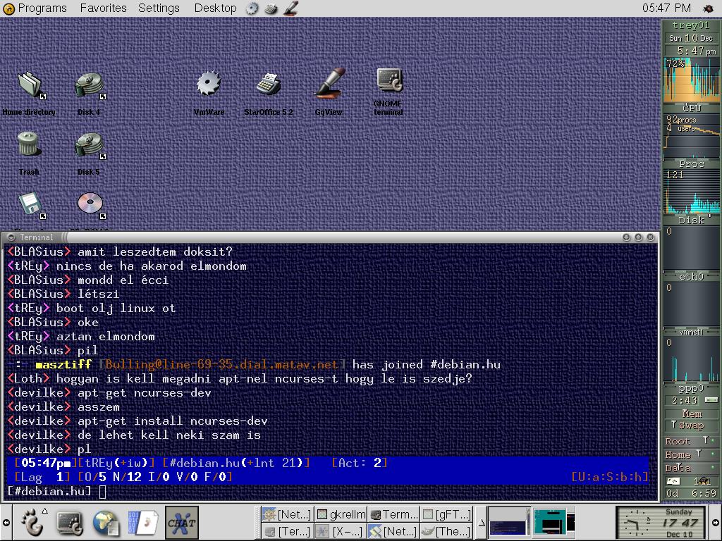 Retro party: a desktop Linux elmúlt 10 évének áttekintése a saját  képernyőképeimen keresztül | HUP